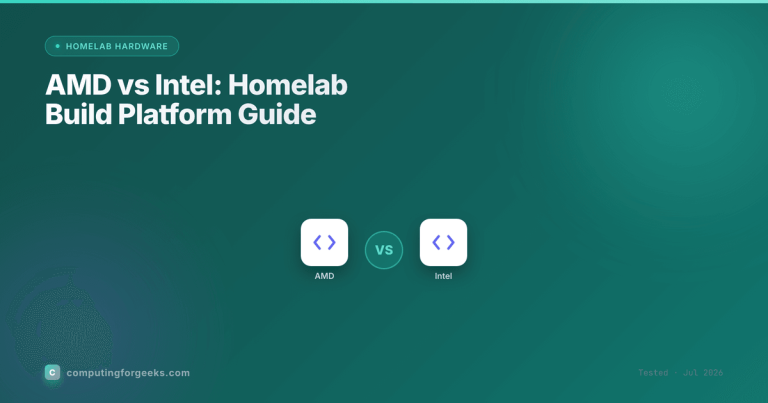 AMD vs Intel for a Homelab Build: Which Platform to Choose