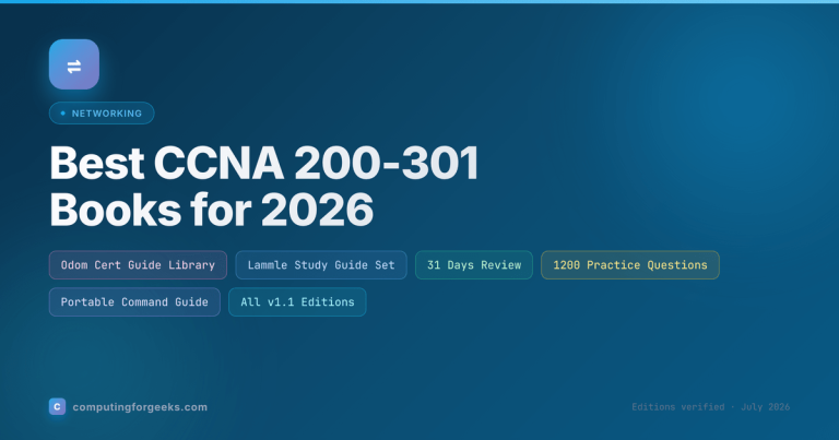 Best CCNA 200-301 Books for 2026