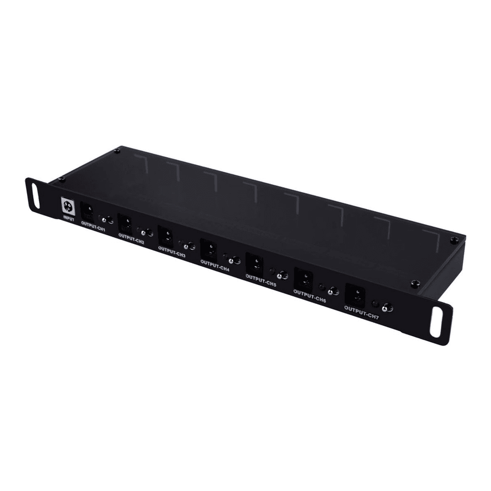 Build a 10-Inch Mini Rack for a Homelab 4 GeeekPi 7-channel DC PDU for a 10-inch homelab mini rack