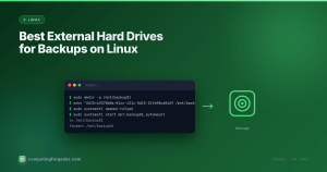 Best external hard drives for backups on Linux