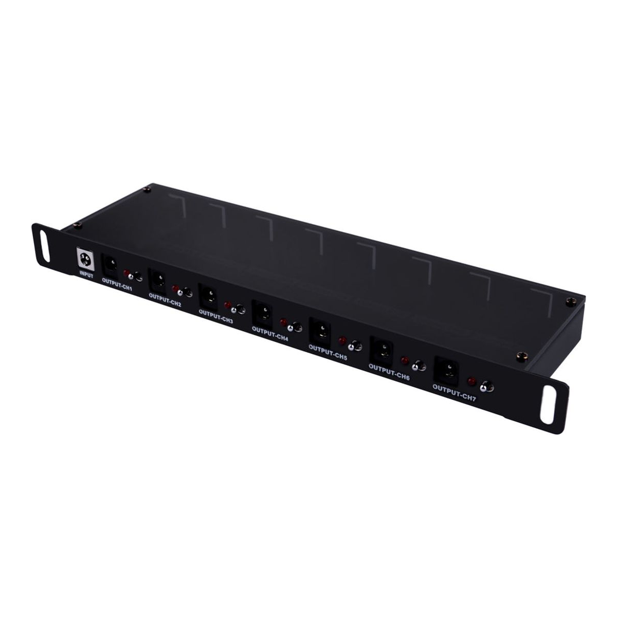 GeeekPi DC PDU Lite 7-channel DC power distribution unit for a 10-inch mini rack