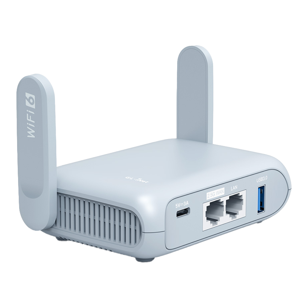 Best Travel Router for WireGuard and Tailscale 2 GL.iNet Beryl AX GL-MT3000 pocket travel router with 2.5G WAN