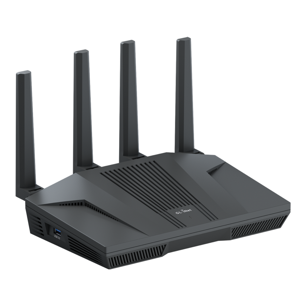 Best Travel Router for WireGuard and Tailscale 1 GL.iNet Flint 2 GL-MT6000 Wi-Fi 6 home VPN router with WireGuard