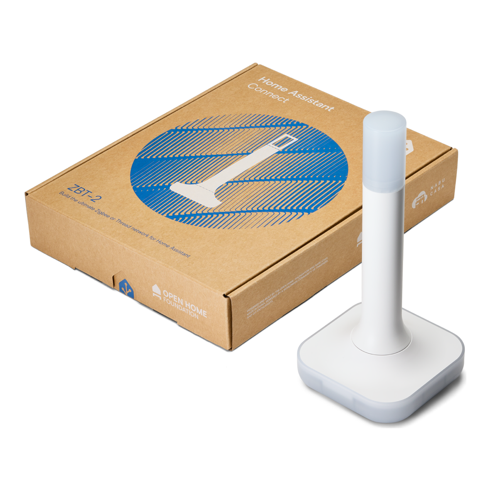 Home Assistant Connect ZBT-2 Zigbee and Thread coordinator with retail box