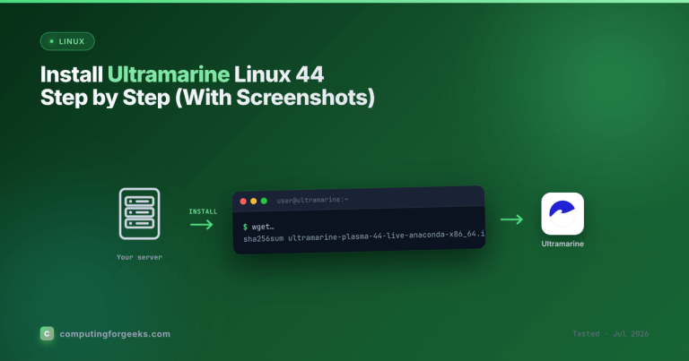 Install Ultramarine Linux 44 Step by Step (With Screenshots)
