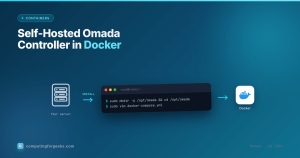 Self-hosted TP-Link Omada Software Controller running in Docker with host networking and SSL