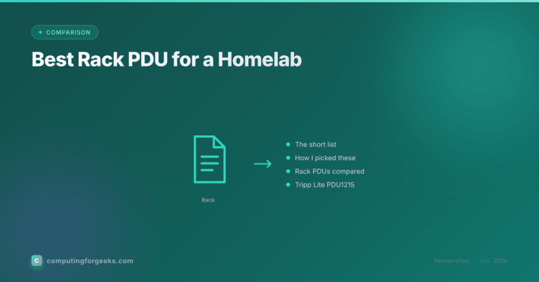 Best Rack PDU for a Homelab: AC vs DC, Metered vs Switched