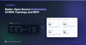 Radar open source Kubernetes UI with topology and MCP server