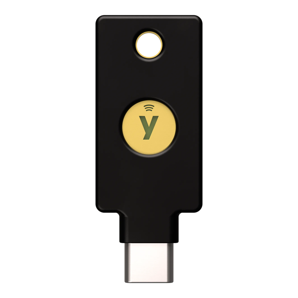 YubiKey 5C NFC USB-C security key with FIDO2, PIV, OpenPGP and OATH