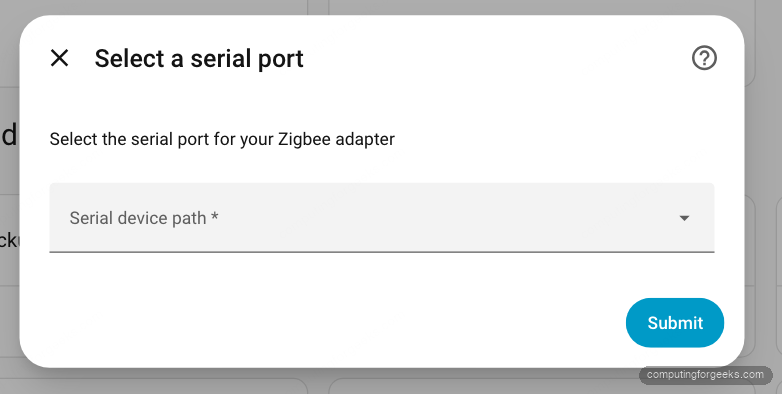 ZHA vs Zigbee2MQTT: Which to Run on Home Assistant 2 Home Assistant ZHA integration Select a serial port for your Zigbee adapter dialog