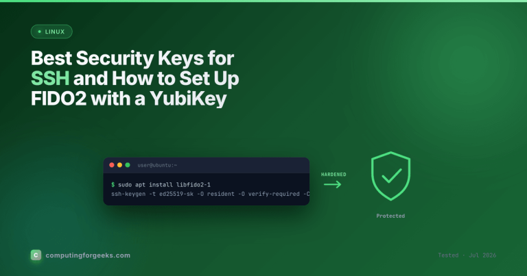 Best Security Keys for SSH and How to Set Up FIDO2 with a YubiKey