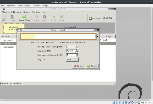 Step by step guide on how to extend Vdi and VMDK Hard disks on VirtualBox 17 resize disk 17